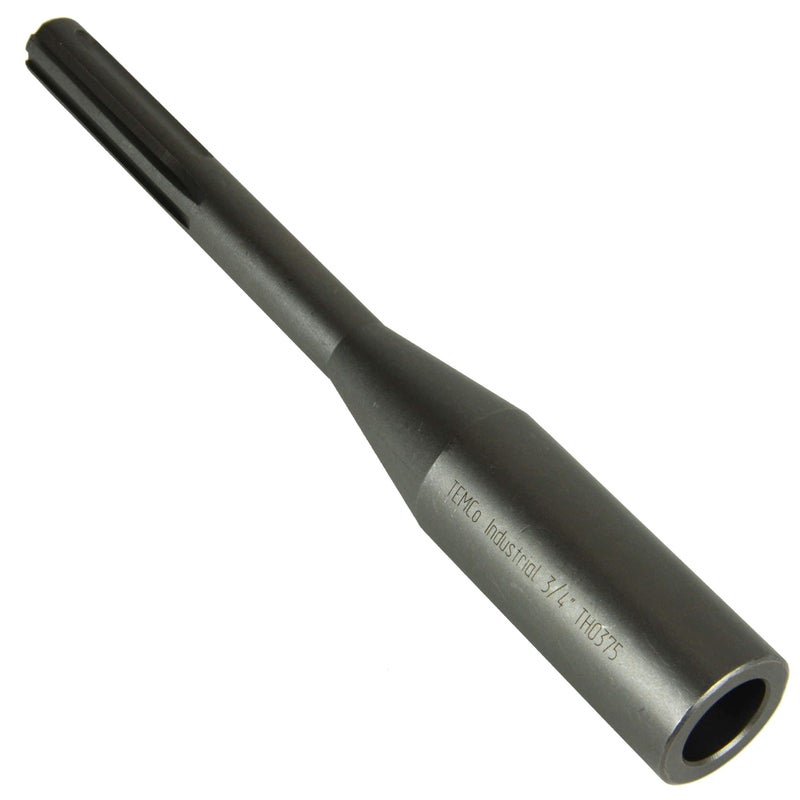 TEMCo Industrial TEMCo TH0375- SDS MAX shank 3/4" Bore Forged Ground Rod Driver will drive both 5/8 inch & Â¾ inch Ground Rods - Image 1